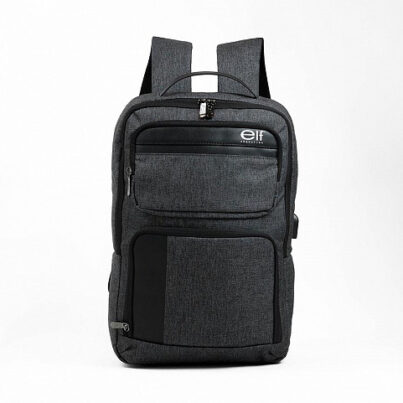 Mochila elf gris jaspeado 2116