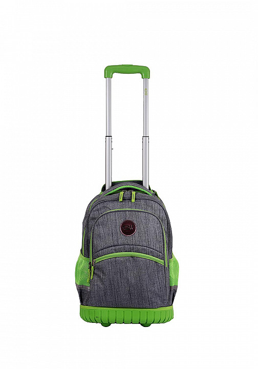 Mochila elf carro gris 6448B